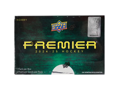 2024-25 Upper Deck Premier Hockey Hobby Box *Contact Us To Order*