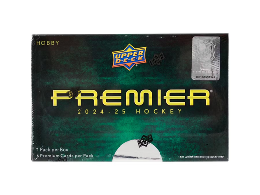 2024-25 Upper Deck Premier Hockey Hobby Box *Contact Us To Order*