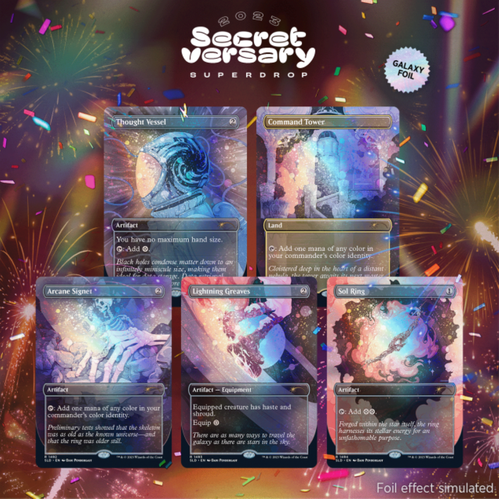 Magic the Gathering: Through the Wormhole Secret Lair Drop Series [Galaxy Foil Editoin]