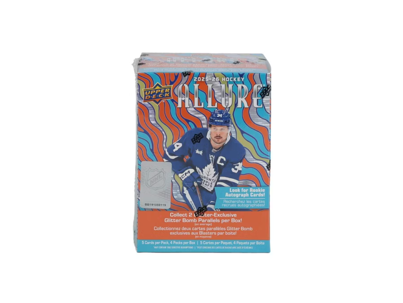 2025-26 Upper Deck Allure Hockey Blaster Box