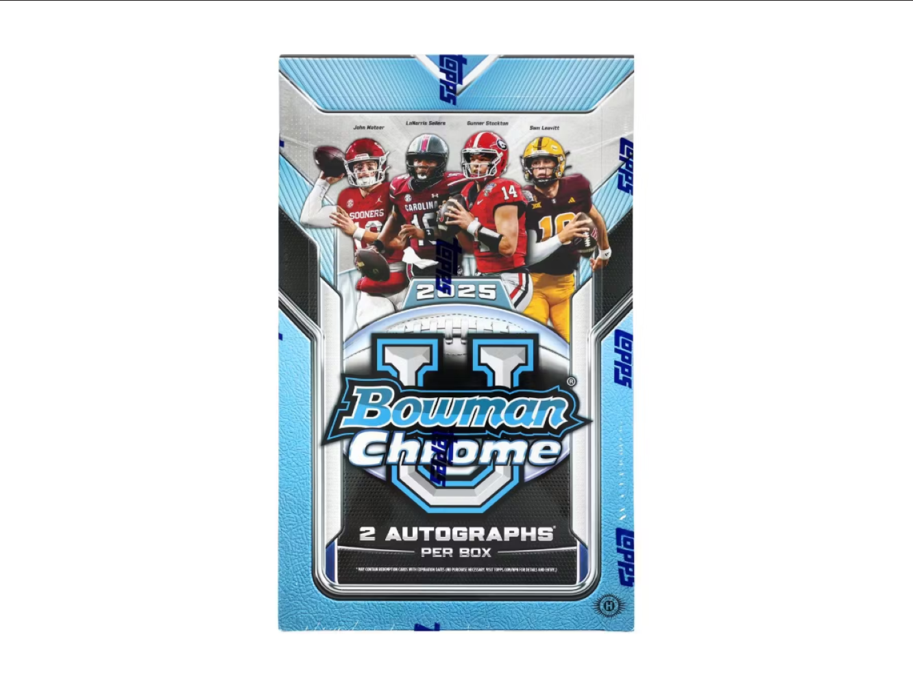 2025 Bowman Chrome University Football Hobby Box