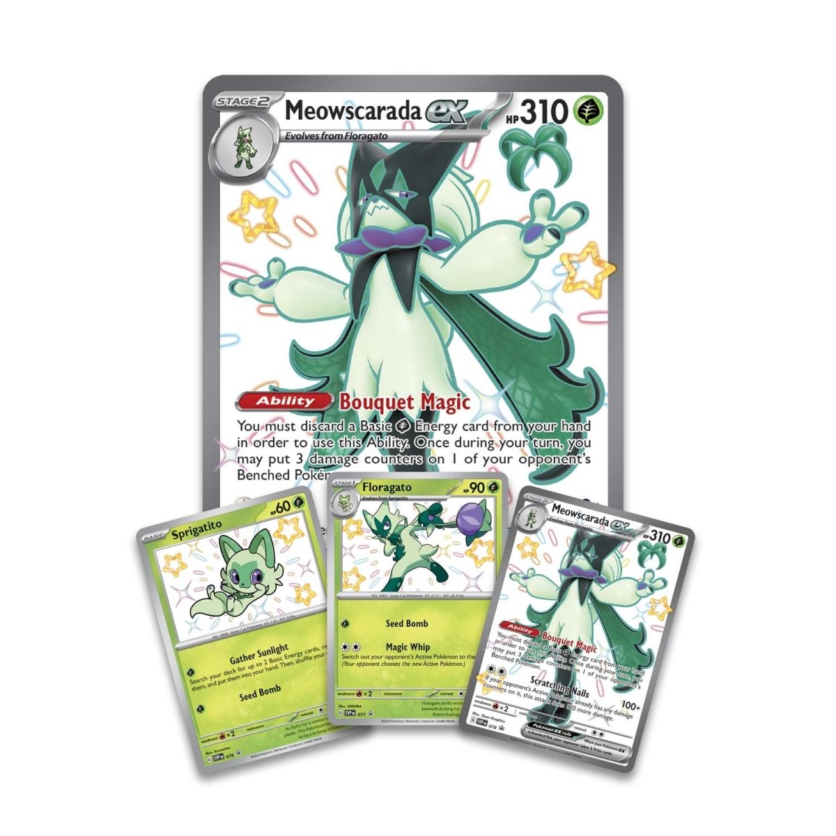 Pokemon: Paldean Fates ex Premium Collection [Meowscarada ex]