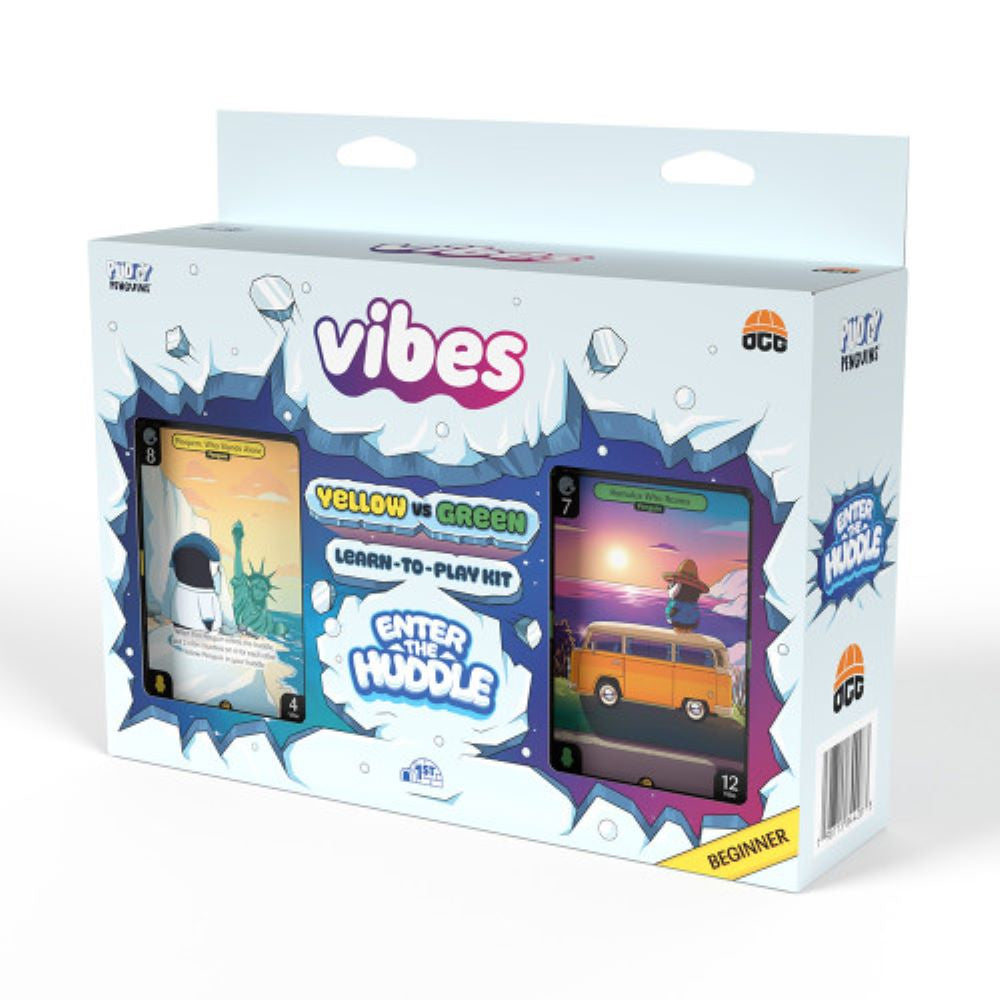 Vibes Leg/Lils s2 Enter the Huddle Yellow vs Green Beginner Starter Deck