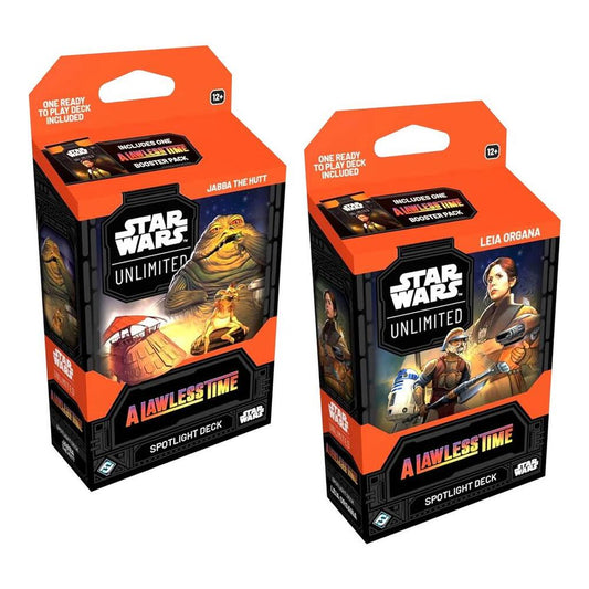 Star Wars Unlimited: A Lawless Time Spotlight Decks (Set-of-2)