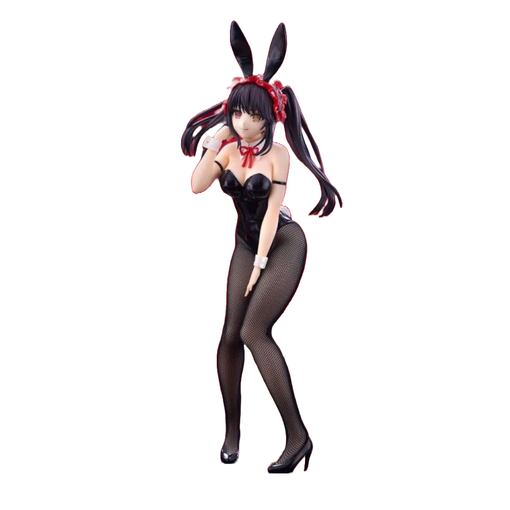 Date A Live V Furyu USA BiCute Bunnies Kurumi Tokisaki Black Color ver. Figure