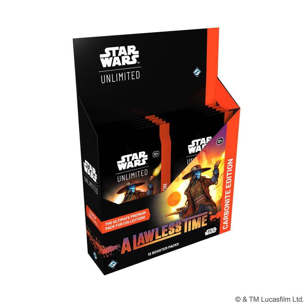 Star Wars Unlimited: A Lawless Time Carbonite Booster Box Star Wars Unlimited: A Lawless Time Carbonite Booster Box