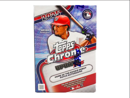 2025 Topps Chrome Update Baseball Blaster Box