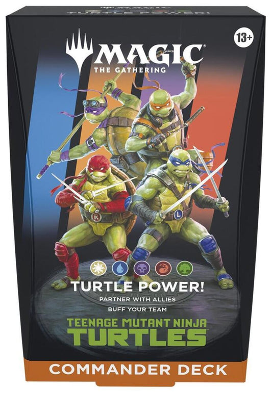 Magic the Gathering: Teenage Mutant Ninja Turtles Turtle Power! Commander Deck *Expected Release Date 3-5-2026*