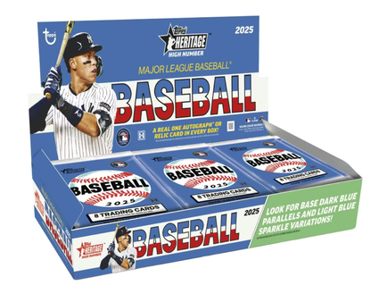 2025 Topps Heritage High Number Baseball Hobby Box
