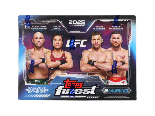2025 Topps Finest UFC Hobby Box