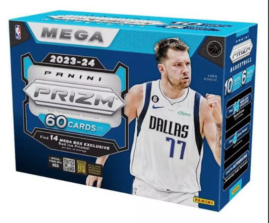 2023-24 Panini Prizm Basketball Mega Box (Red Ice Prizm)