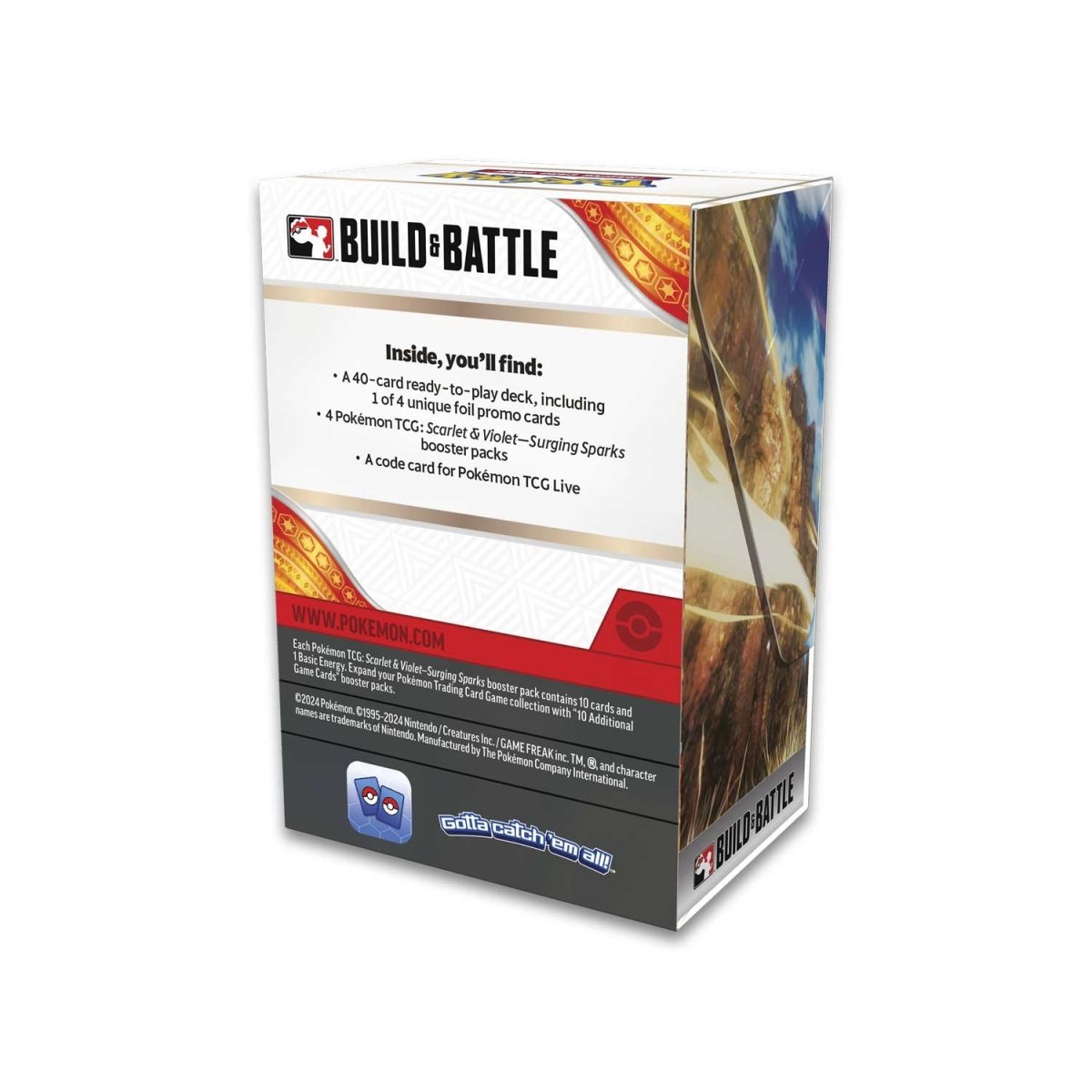 Pokemon: Scarlet & Violet Surging Sparks Build & Battle Kit