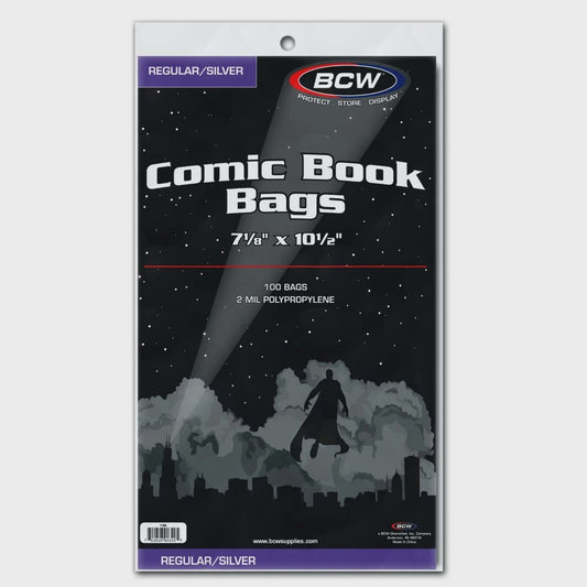 Ultra Pro Silver Comic Bags 100ct