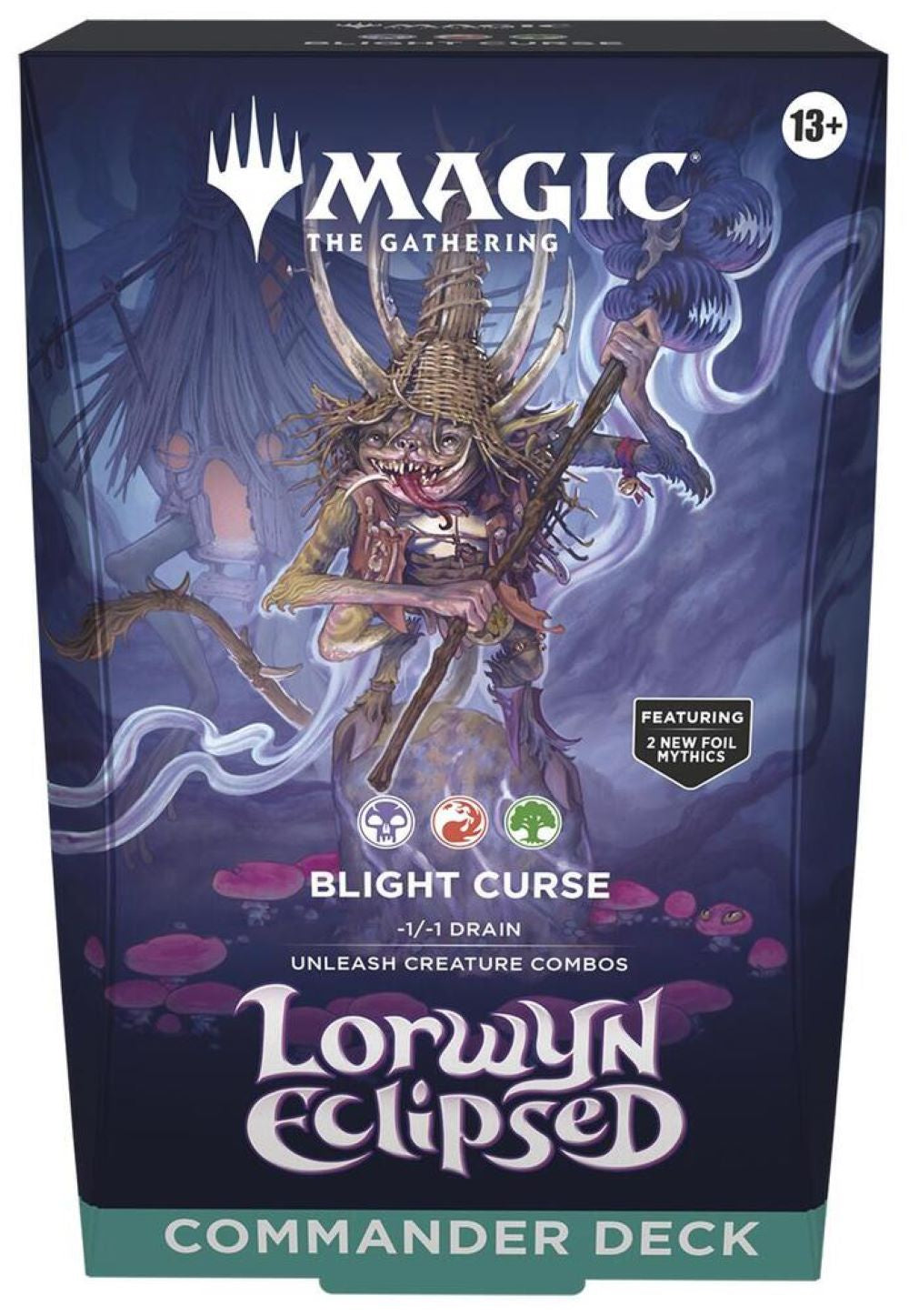 Magic the Gathering: Lorwyn Eclipsed Commander Deck Blight Curse、Magic the Gathering、kayou