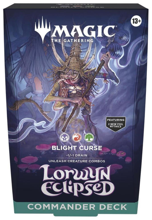 Magic the Gathering: Lorwyn Eclipsed Commander Deck Blight Curse