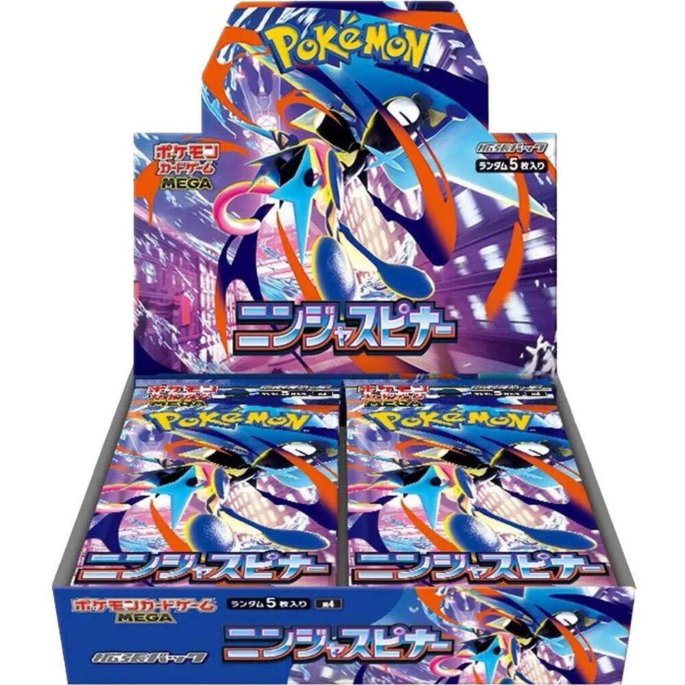 Pokemon Japanese Ninja Spinner Booster Box (M4)