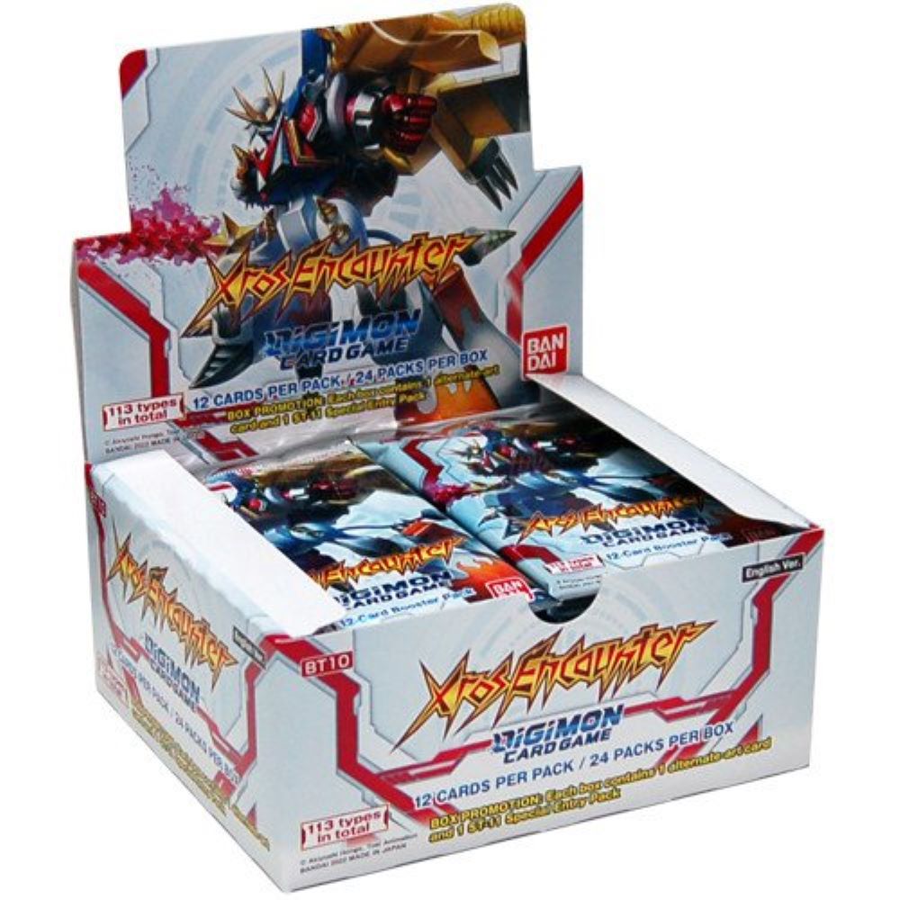 Digimon TCG: XROS Encounter Booster Box [BT10]