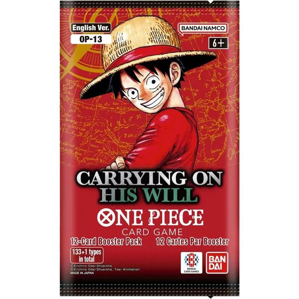 One Piece TCG: Carrying On His Will Booster Pack [OP-13]