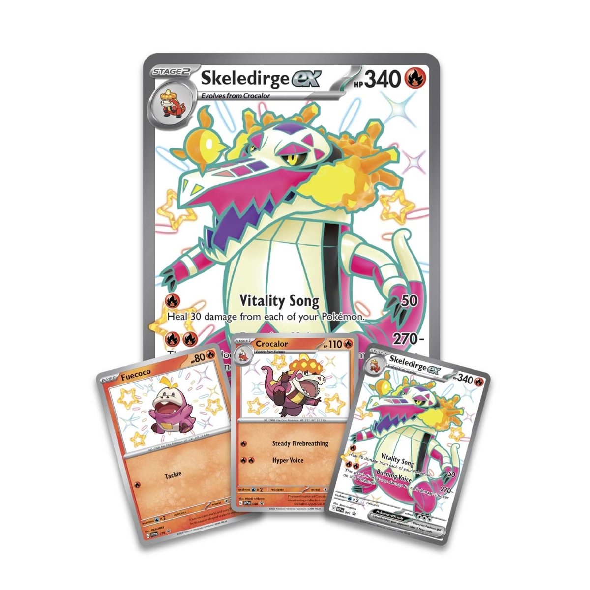 Pokemon: Paldean Fates ex Premium Collection [Skeledirge ex]