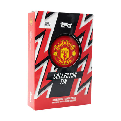 2026 Topps Manchester United Soccer Collector Tin
