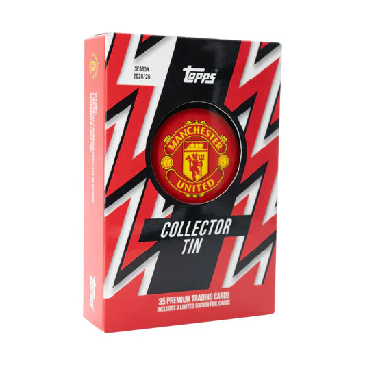 2026 Topps Manchester United Soccer Collector Tin
