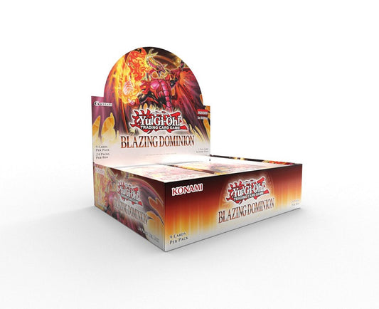 Yu-Gi-Oh! Blazing Dominion Booster Box *Expected Release Date 05-08-2026*