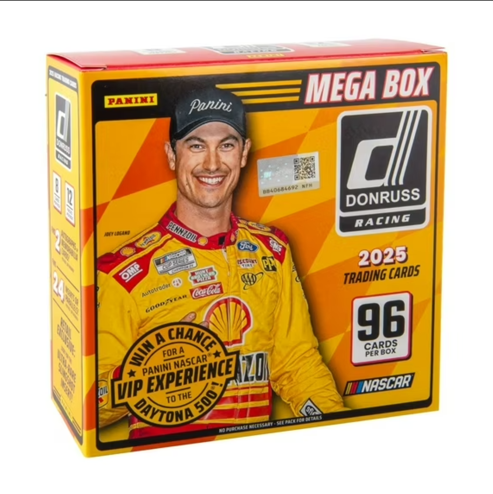2025 Panini Donruss Racing Mega Box