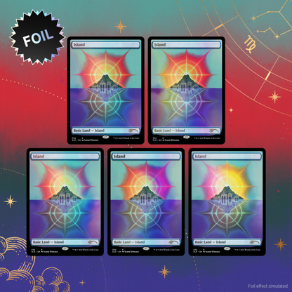 Magic the Gathering: Secret Lair The Astrology Lands: Virgo Foil Edition