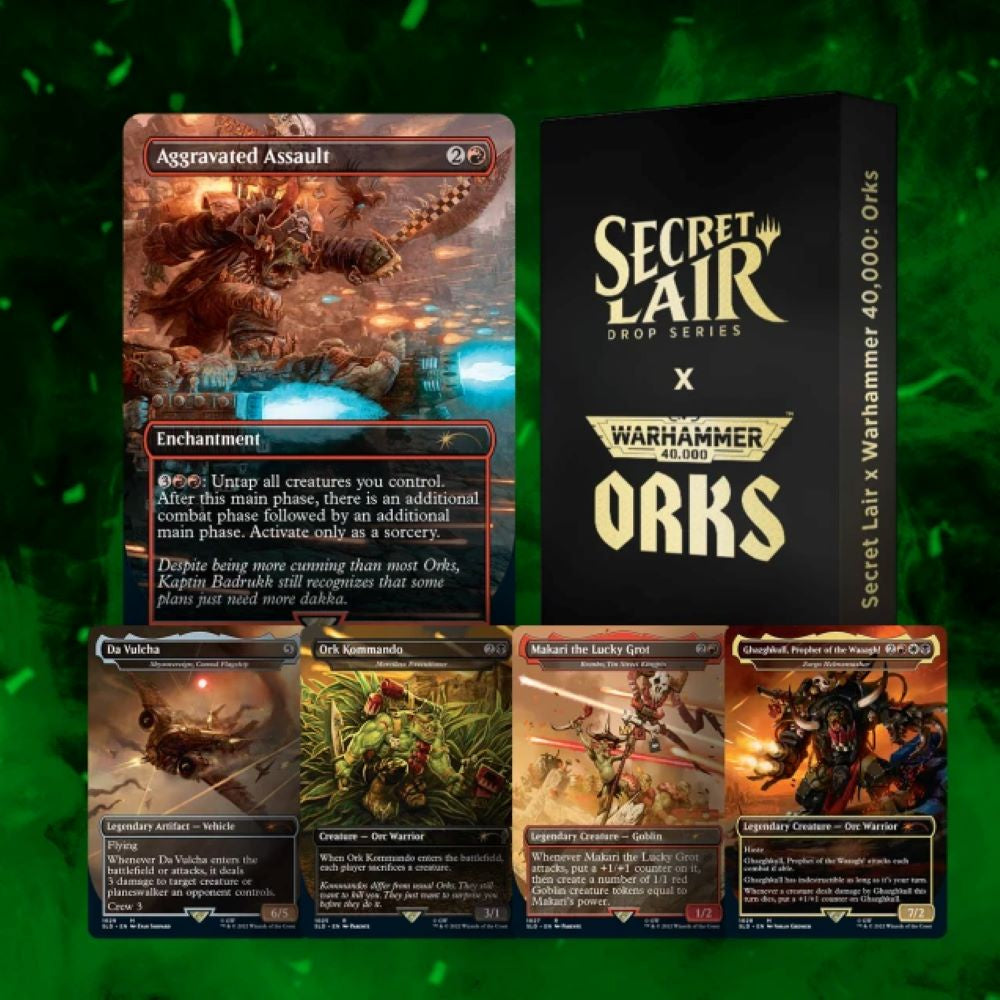 Magic the Gathering: Secret Lair x Warhammer 40,000: Orks [Non-Foil]