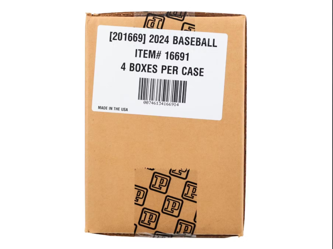 2024 Panini National Treasures Baseball Hobby 4-Box Case