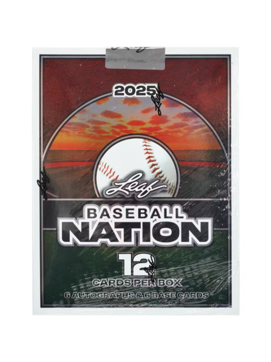 2025 Leaf Baseball Nation Hobby Box