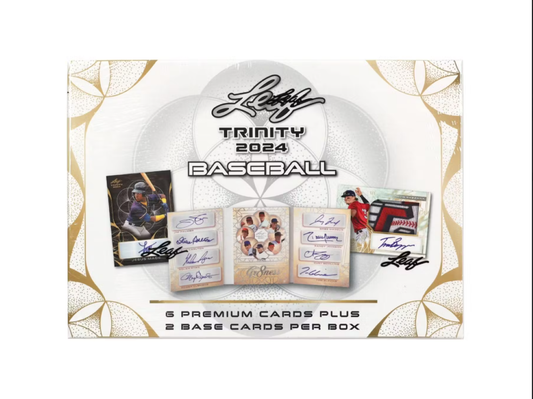 2024 Leaf Trinity Baseball Hobby Box
