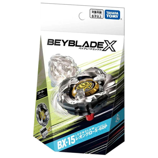 Takara Tomy Beyblade X BX-15 Leonclaw 5-60P