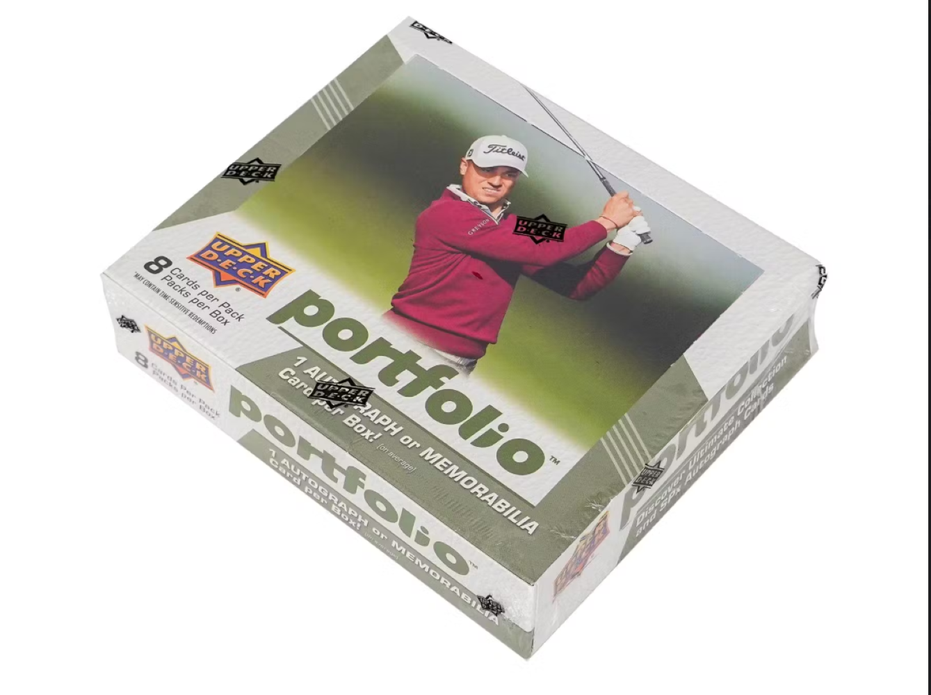 2024 Upper Deck Golf Portfolio Hobby Box