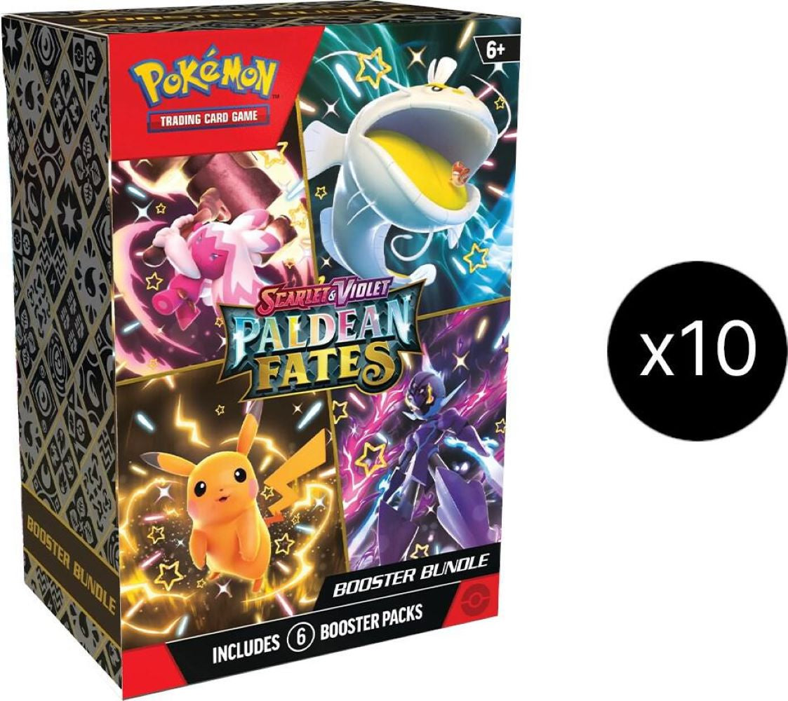 Pokemon: Paldean Fates Booster Bundle Sealed Display