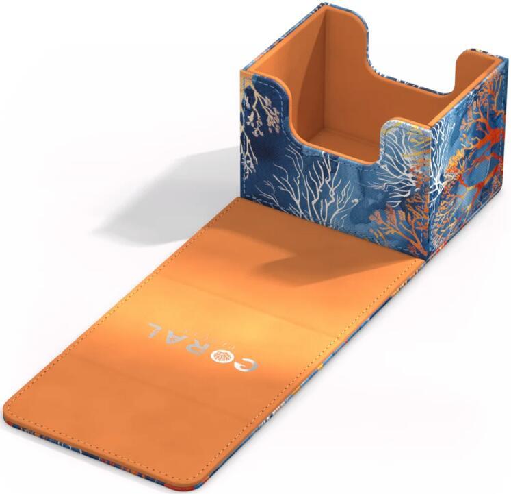 Ultimate Guard: Sidewinder 100+ Coral Places  Xenoskin Deck Box (Fiery Reef)