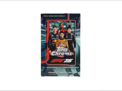 2025 Topps Chrome Formula 1 Racing Hobby Box