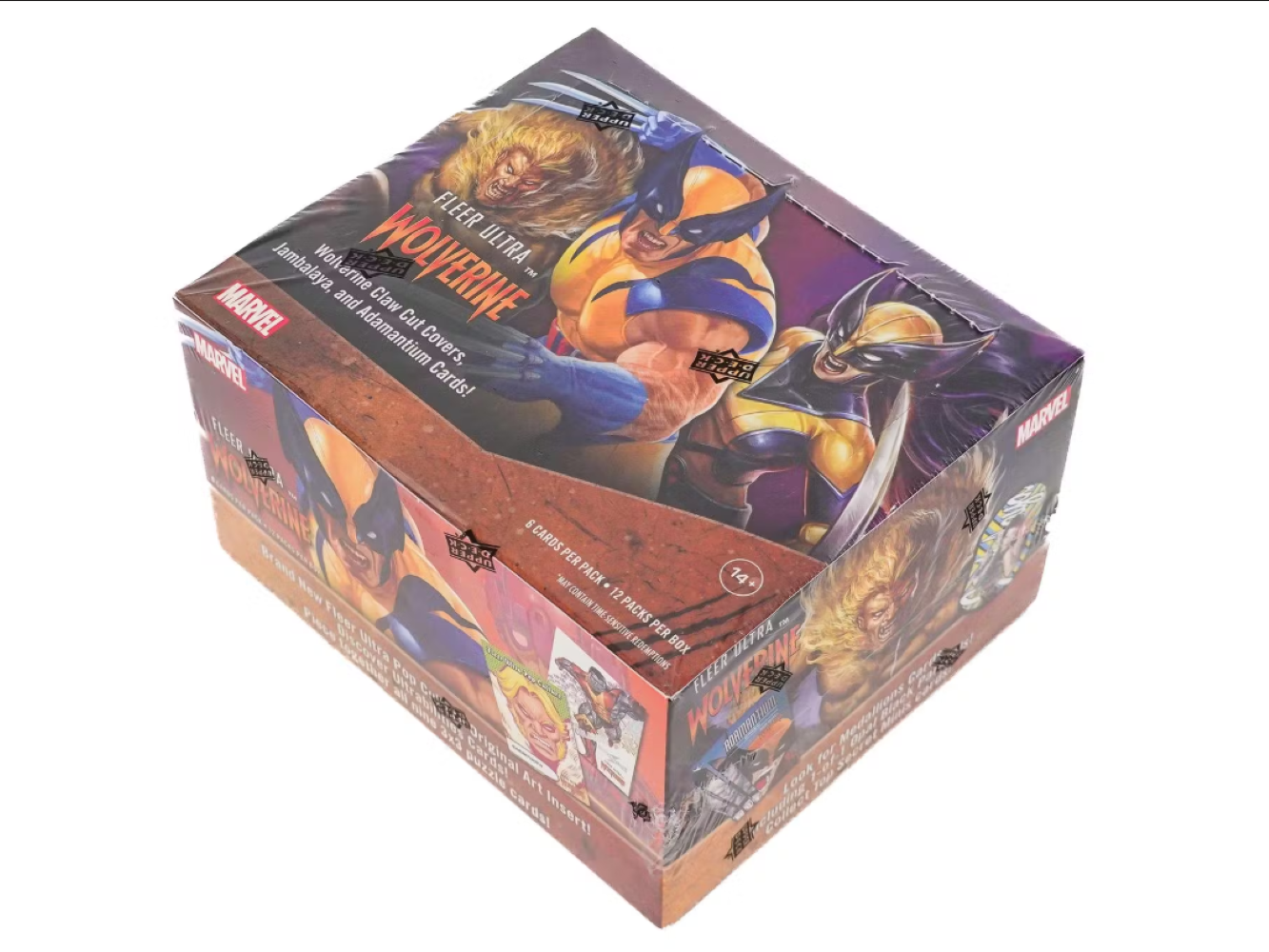 2024 Upper Deck Marvel Fleer Ultra Wolverine Hobby Box