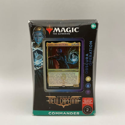 Magic the Gathering: Streets of New Capenna Commander Deck - Obscura Operation #1 *See Picture for Condition*