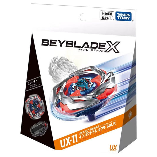 Takara Tomy Beyblade X UX-11 Impact Drake 9-60LR