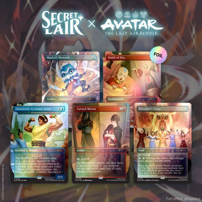 Magic the Gathering Avatar the Last Air Bender Secret Lair - Ember Island Players [Rainbow Foil Edition]