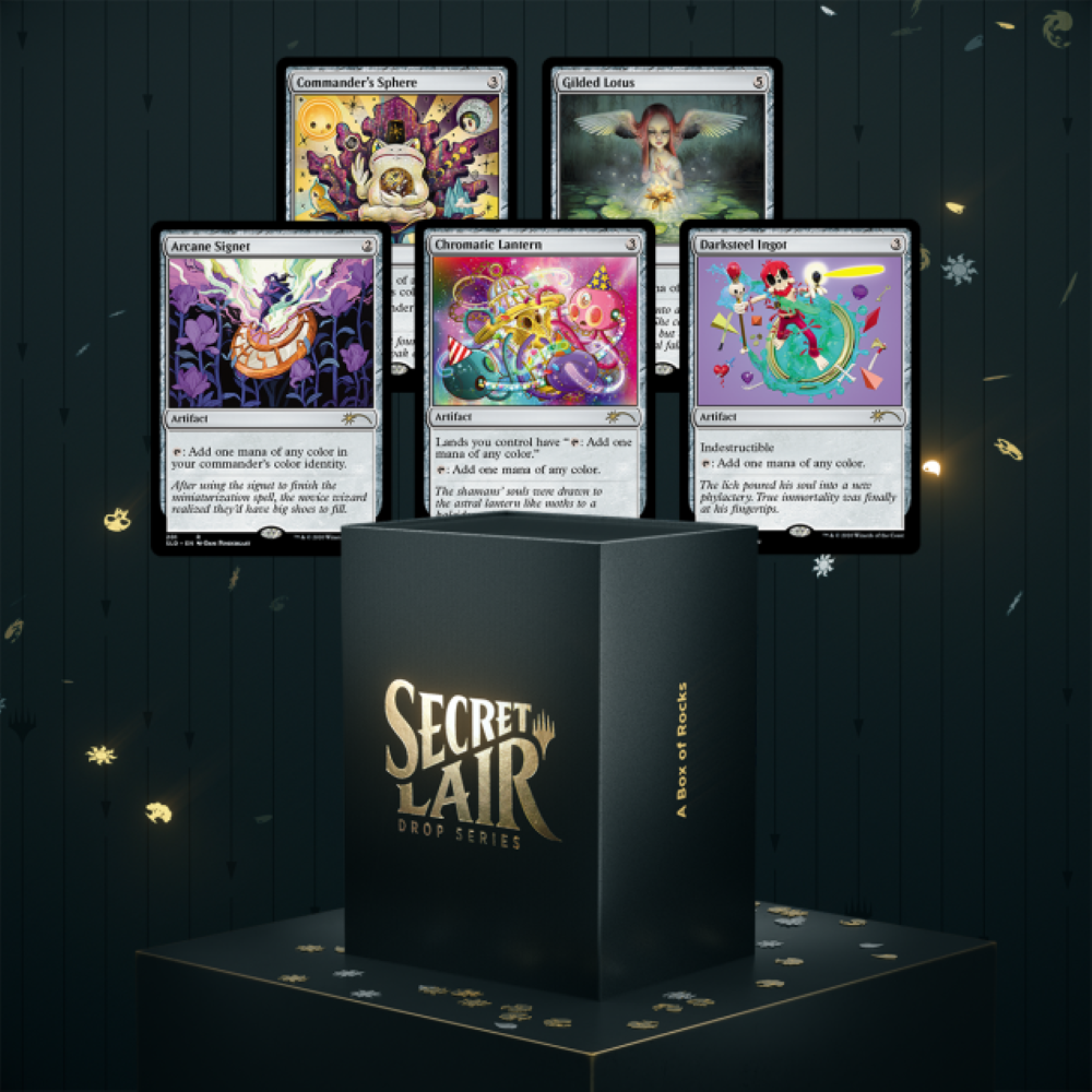 Magic the Gathering: A Box of Rocks Secret Lair Drop Series