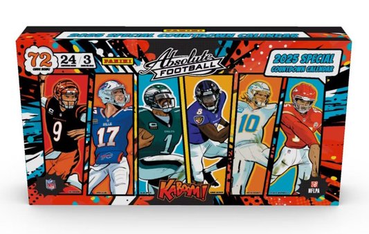 2025 Panini Absolute Football Count Down Calendar