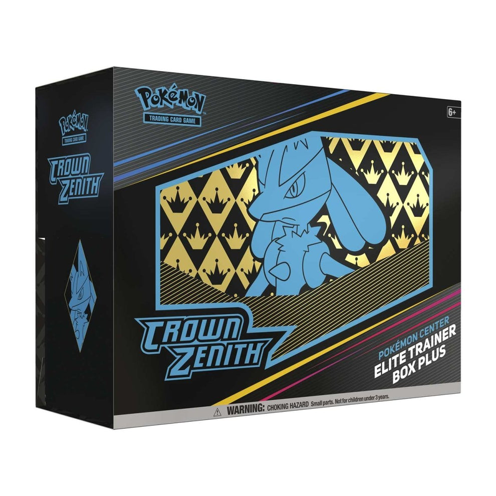 pokemon trading card game: crown zenith elite trainer box Pokemon Center Elite Trainer Box Plus Crown Zenith