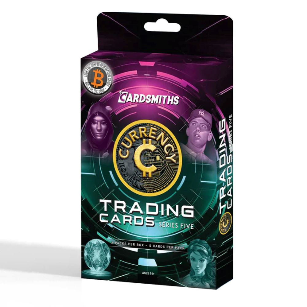Currency Series 5 Trading Cards Collector Box
