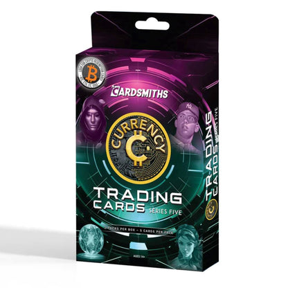 Currency Series 5 Trading Cards Collector Box