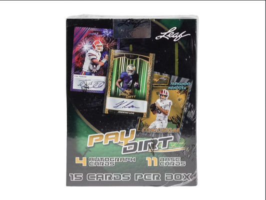 2026 Leaf Paydirt Football Hobby Box