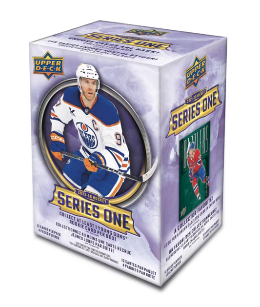 2025-26 Upper Deck Series 1 Hockey Blaster Box