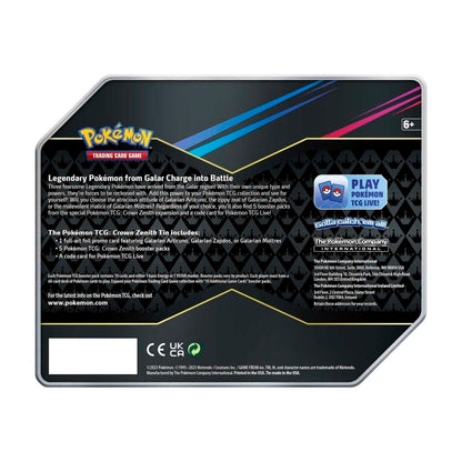 Pokemon: Crown Zenith Collection Tin [Galarian Articuno]