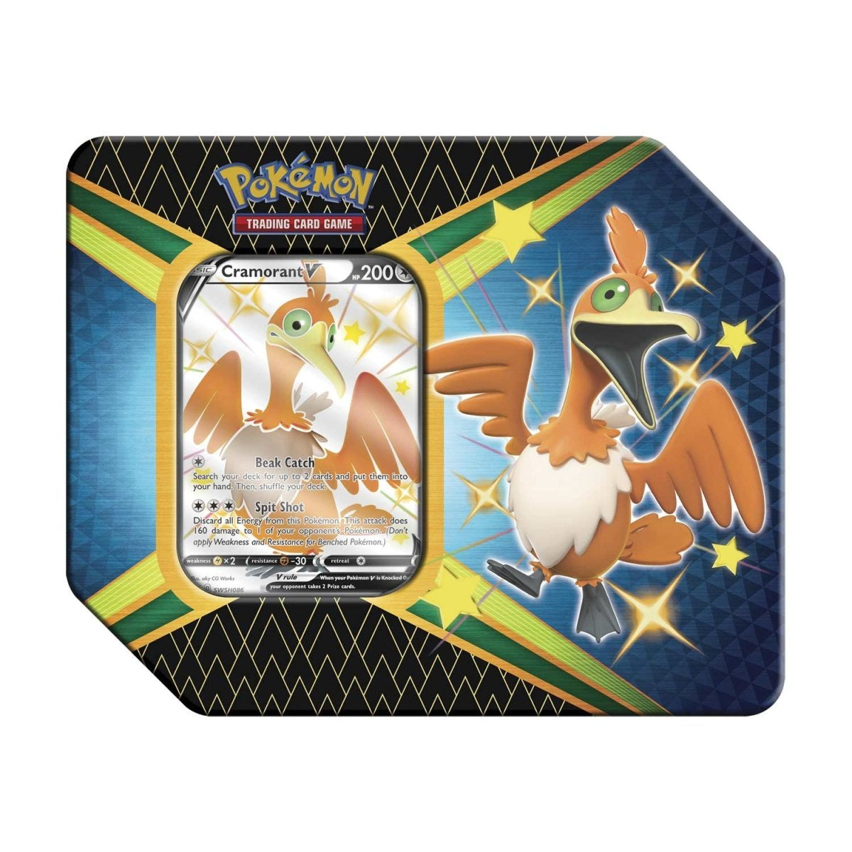 Pokemon: Shining Fates V Tin [Cramorant V]